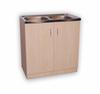 SINGLE Sink Cabinet 80x50, Sonoma Oak