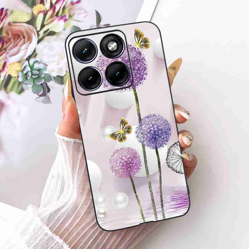 For Motorola Edge 70 Fusion 5G Case Cartoon Cat Panda TPU Black Cover For XT2605-1 XT2605-2 XT2605-4 Soft Silicone Phone Cases