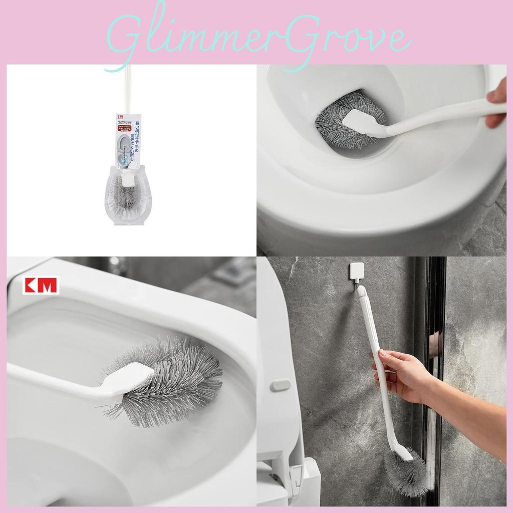 Soft Bristle Toilet Brush For Multi Surface Cleaning In Bathroom Home And