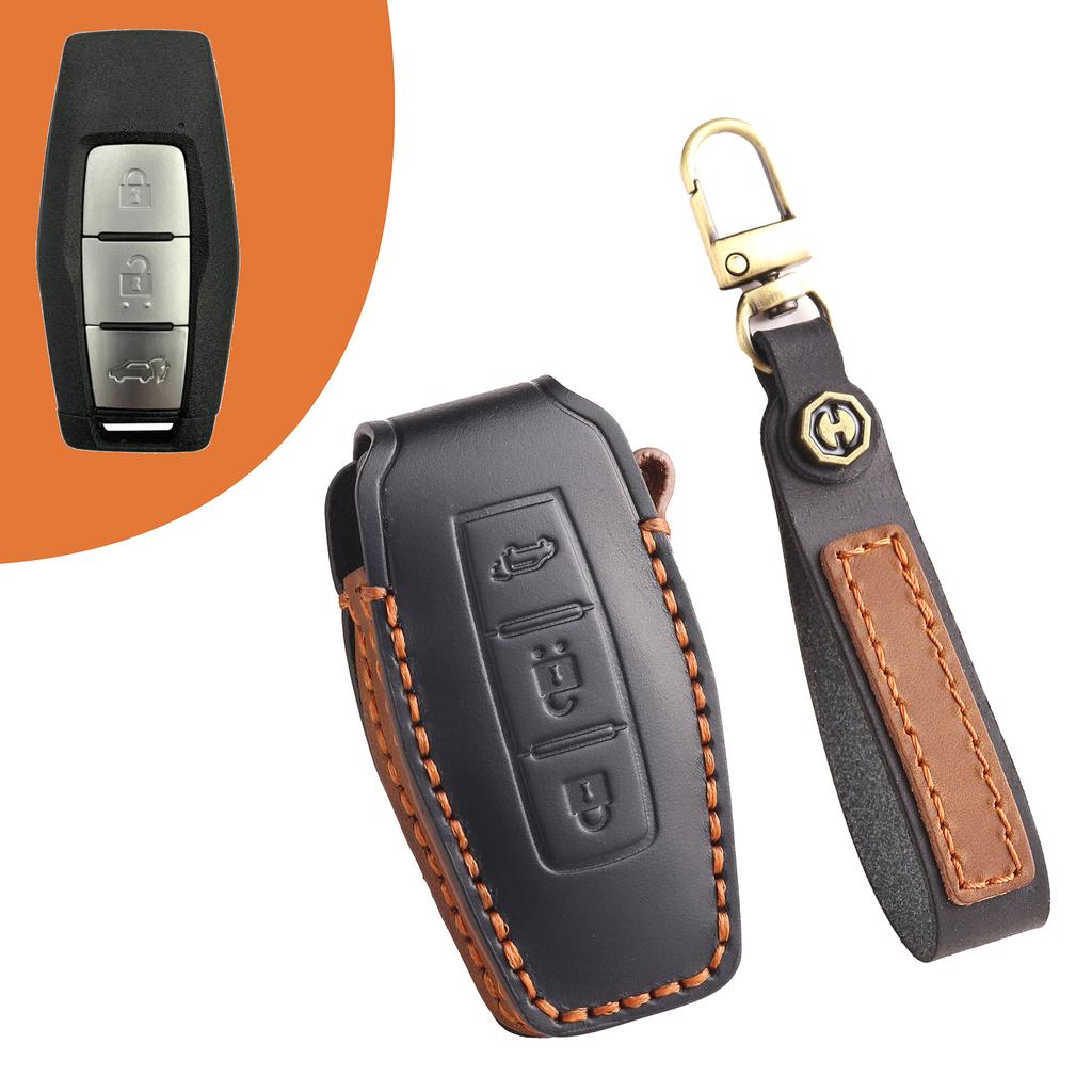 Applicable to 2023 Mitsubishi Outlander key case Jinxuan ASX Yige Yishen car leather key case