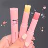 1PC Natural Peach Lip Balm Long-lasting Moisturizing Lipstick Temperature Change Color Lipstick