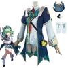 Huohuo Cosplay Kostüm Perücke Spiel Honkai: Star Rail Uniform Kleid Geisterfuchs Hut Schwanz Schuh Outfit Xianzhou Luofu Halloween Karneval