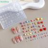 3D Silicone Nail Art Mold(Pentagram, Heart, Stars)Relief Design DIY Nail Decor,Clear Manicure Template