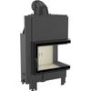 Steel Fireplace KRATKI MBZ Right 13 kW Ø 200 Self Closing Door