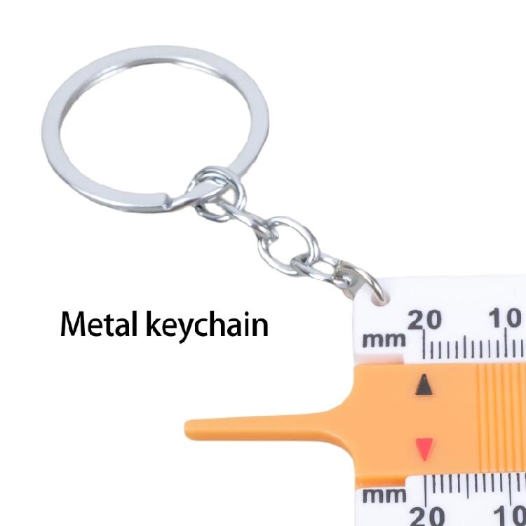 4pcs Small Treading Depth Checker High Seeability Scale Treading Gauges Tool for Quick Tire Inspection on All Vehicle Types
