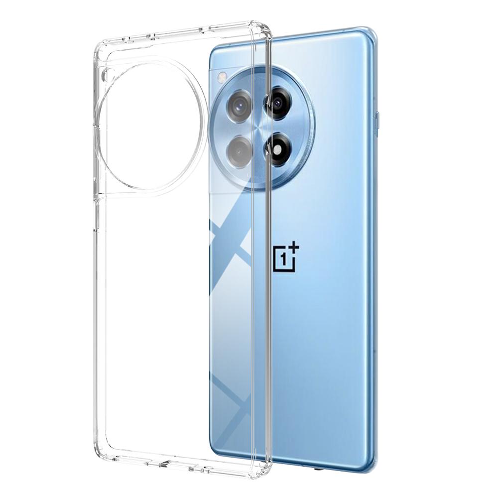 

For OnePlus Ace 3 5G/12R 5G Clear Case TPU+Acrylic Protective Phone Cover A