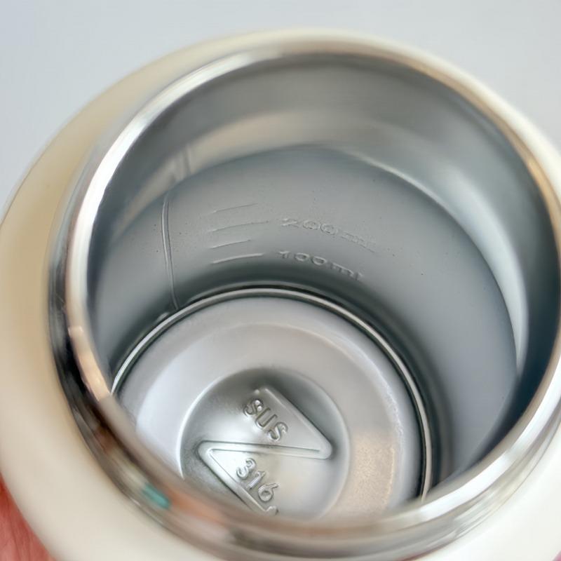 Söta Barntermosflaskor För Flickor Pojkar 316 Rostfritt Stål Dubbelt Drickstrå Isolerad Kopp För Skola Utomhus Termisk