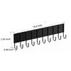 Magnetic No-Drill Kitchen Spice Rack & Multi-Functional Storage Shelf