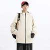 Spring and Autumn New Men's Korean Style Solid Color Light Plate Hooded Jacket Jacket Trendy Couple Jacket