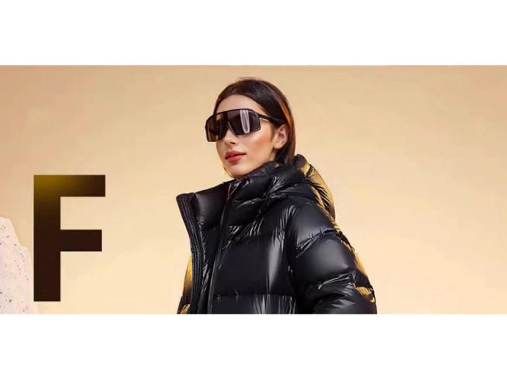 Unisex Schwarz Gold Kapuzen Daunenjacke - Trendig, Verdickt, Übergröße, Kurz für Herbst/Winter