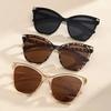 Latest Women Trendy Cat Eye Sunglasses Ladies Vintage Oversized Frame Square Glasses Driving Outdoor Uses Unisex Sun Eyeglasses UV400 Eyeglasses