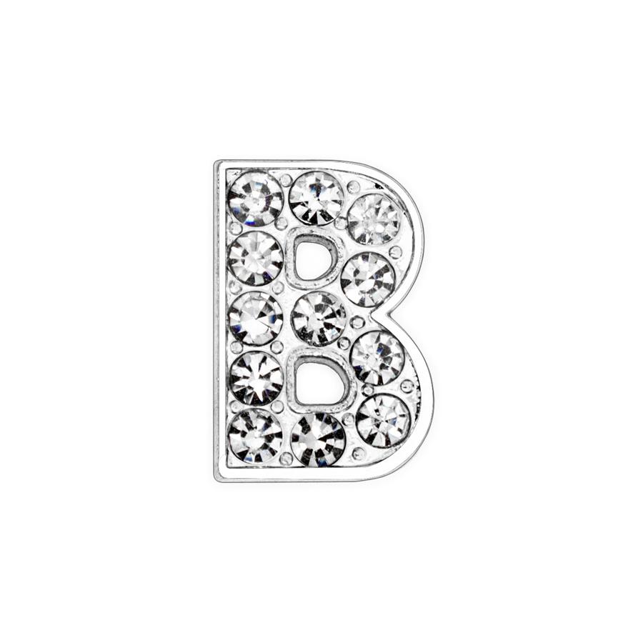 210pcs/lot 8mm Rhinestone Slide Letter Charms Alphabet A-Z For Bracelet Pet Collar Necklace DIY Jewelry Making Accessories