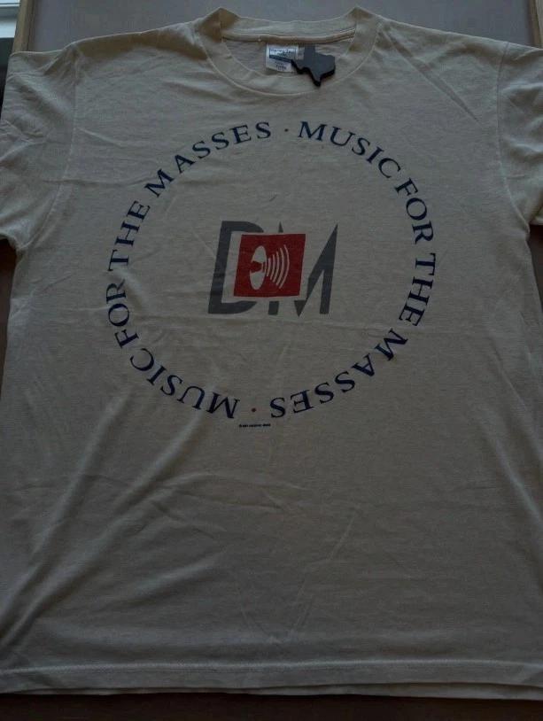 DEPECHE MODE Music for the Masses 1987-1988 Vintage Concert shirt XXL