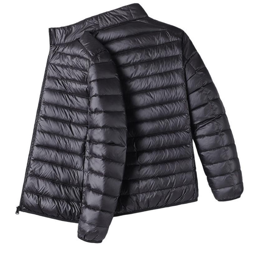 2023 Men's Slim Lightweight Hooded Down Cotton Jacket - Winter Fashion Casual Warmth
