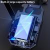 Multi-function Keychain Light 5 Modes 90 Degrees Foldable Adjustable USB Rechargeable Outdoor Camping Hiking Hanging Lamp Emergency