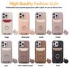 Crossbody Wallet with Card Holder Phone Case For iPhone 15 16 Pro Max 14 13 12 11 16E Lanyard Wrist Strap Leather Cover