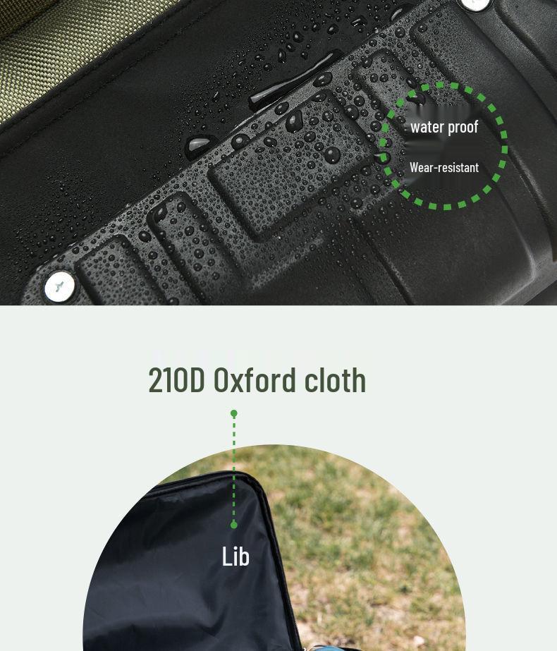 Khaki Multifunctional Wheeled Camping Backpack and Storage Bag - Large Capacity for Men