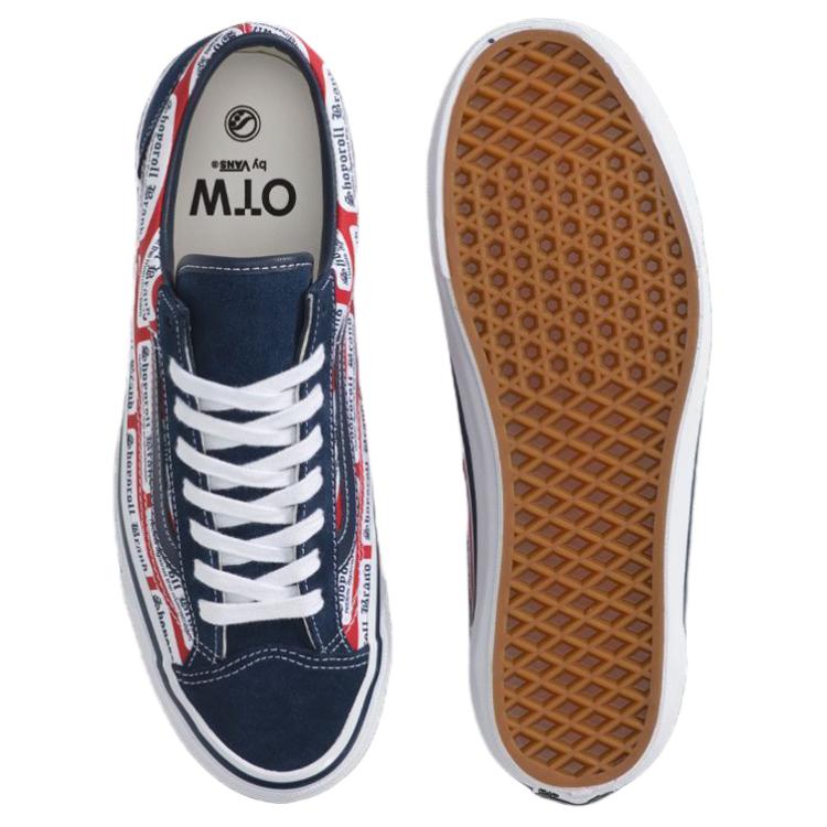 Vans Shoyoroll X Old Skool 36 Classic Comfortable Skate Shoes Men Sneakers Blue Red VN000DC0JCG