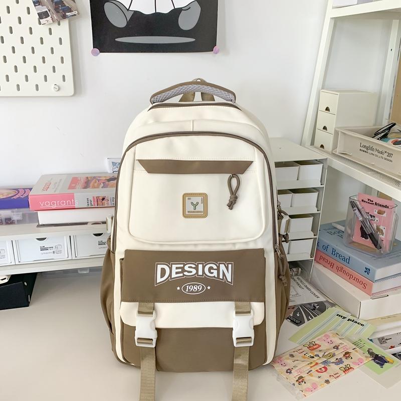 Middle School Student Schoolbag Women's Large Capacity Grade 3-6 Backpack