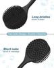 Kgeorix Silicone Back Scrubber for Shower with Long Handle | Double-Sided Body Brush for Men | Exfoliating & Massage Bath Brush | Rich Lather Show