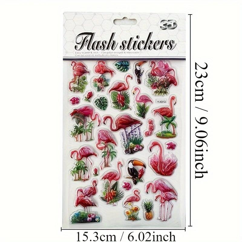 

Наклейки и наклейки с фламинго, водонепроницаемые наклейки с фламинго для бутылок с водой, наклейки с фламинго для ноутбука 1pc