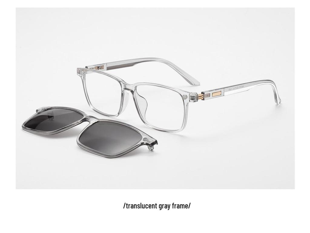 2025 Magnetic Clip-on Unisex Trendy Anti-UV Sunglasses for Driving & Outdoor