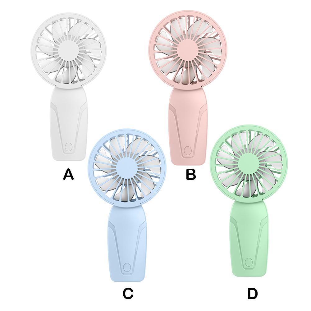 Portable Handheld Fan USB Rechargeable Personal Fan 3 Speeds Pocket Fan for Home Office Travel and Outdoor Activities