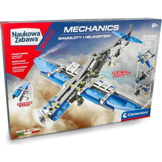 

Конструктор - Лаборатория механики - Самолеты и вертолеты - Clementoni 60590