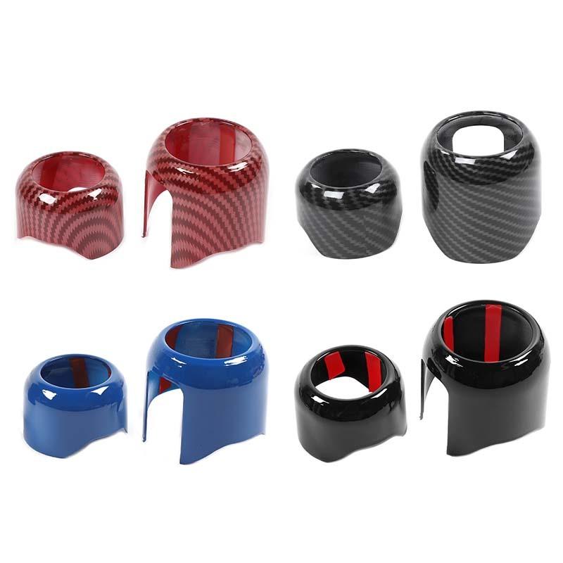 Car 4WD Gear Head Decoration Cover Stickers For Jeep Wrangler JL for JT Gladiator 2018 Up ABS Interior Accessories