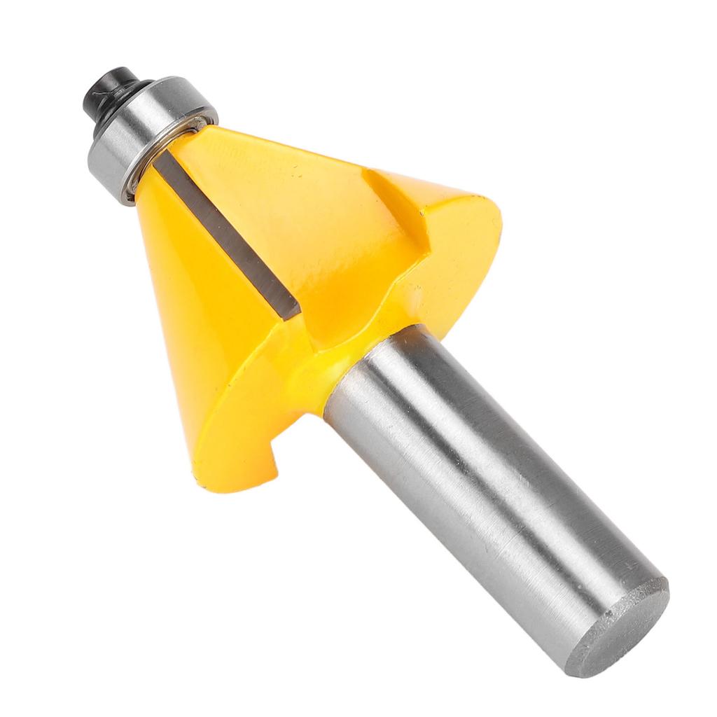 30 Degree Bevel Bit Carbon Steel YG6 Alloy Chamfer Milling Cutter for Plywood 12in