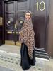 Designer Scarf Leopard Print Hijab Satin Print Modal Hijabs Breathable Soft Long Fashion Scarves Headscarf Paisley Muslim Shawl
