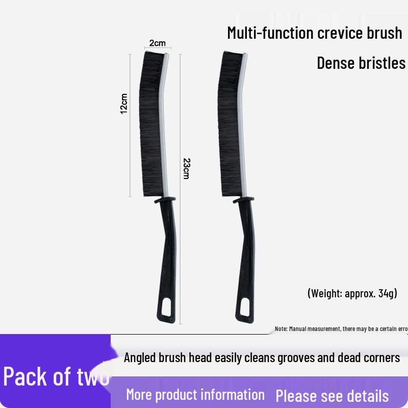Cross-border Crevice Cleaning Brush - Kitchen Sink, Faucet, Bathtub, and Groove Cleaner with Plastic Handle