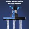 Square High Pressure Shower Head Water Saving Rainfall Showerhead Top Spray Shower Head for Home Rotatable Bathroom Accessories