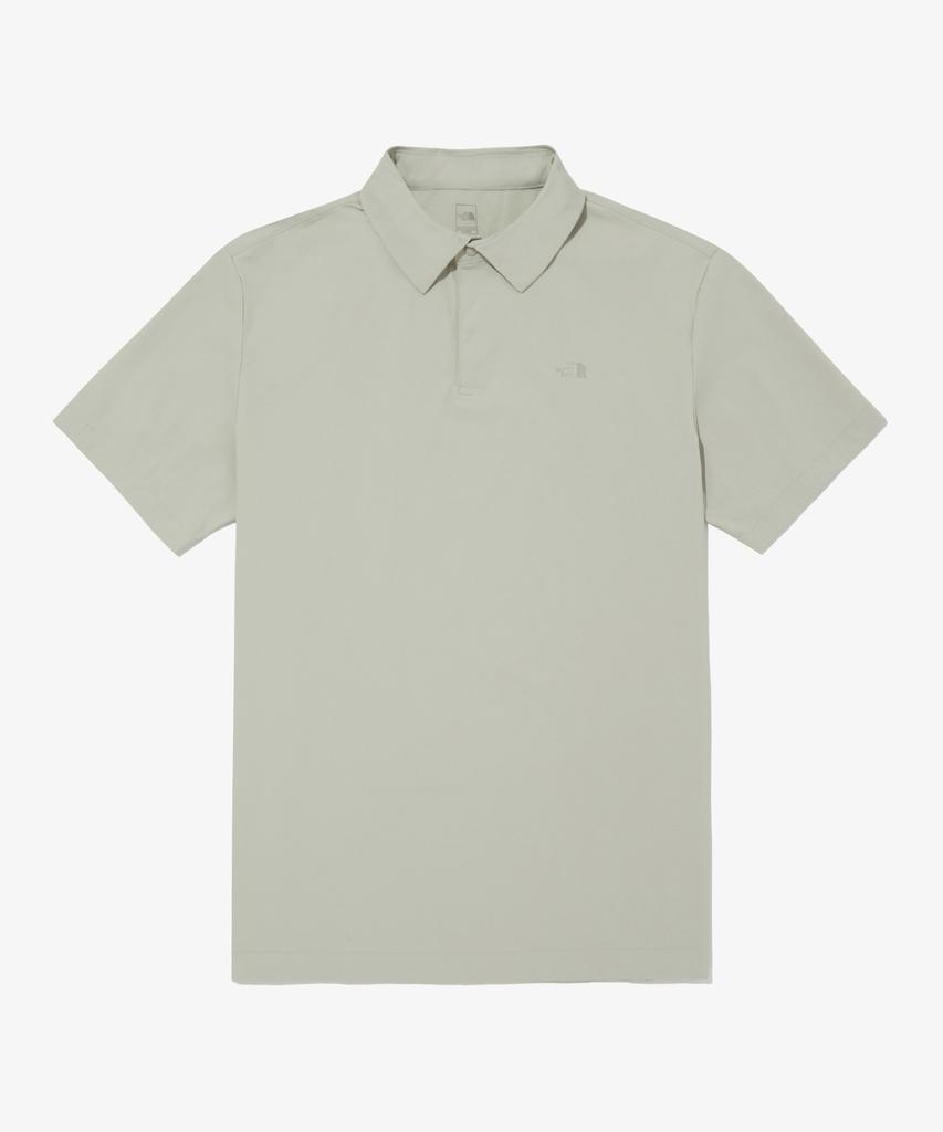 Noseupeiseu Nt7Pq02C Men'S All-Round Short Sleeve Polo Grayish_Khaki