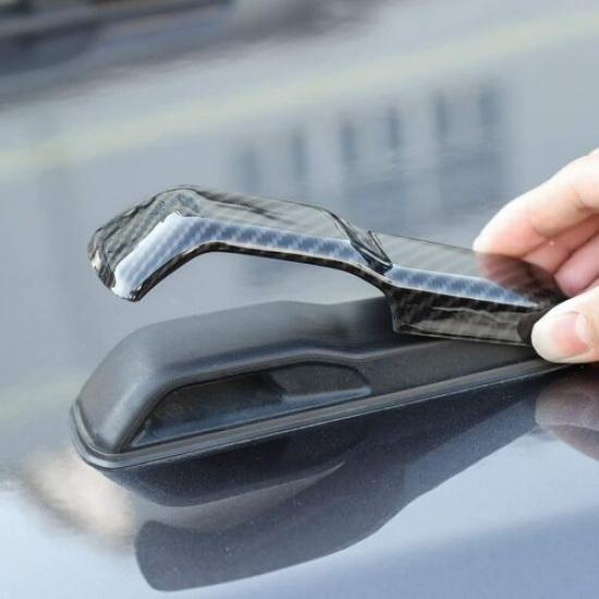 Engine Hood Hinge Cover Decor Stickers Exterior Accessories for Jeep JL JT 2018+