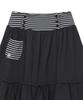 Baup Button-Up Pocket Midi Skirt [Charcoal]