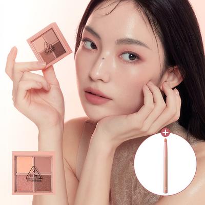 MINI MULTI EYE COLOR PALETTE3.2g~3.5g [Free] Glow Eye Point Brush: PINK