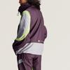 adidas Stella McCartney FW24 Serie Intrecciata Color Block Sportiva Vestibilità Larga con Cappuccio e Zip Manica Lunga Giacca Giacca da Donna Marrone IX1629