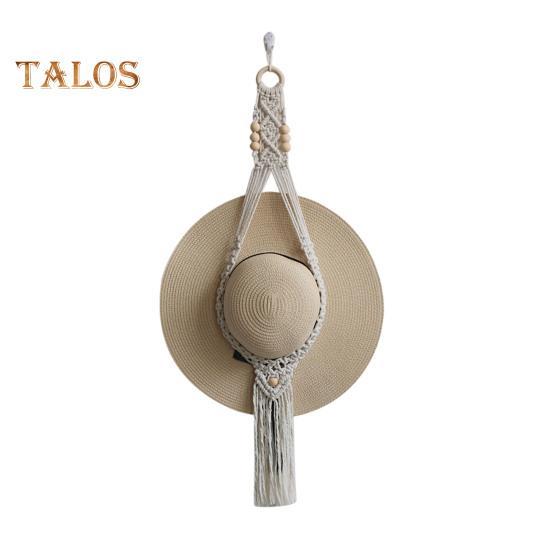 

Настенная вешалка для шляпы, шляпа для хранения в богемном стиле, многофункциональная новая шляпа с широкими полями, настенный органайзер, хозяйственные принадлежности