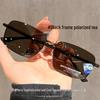 Men's Polarized Nylon Sunglasses - Black Tea, High-Grade Driving Sun Protection, Special Metal Frame, 2026 Model