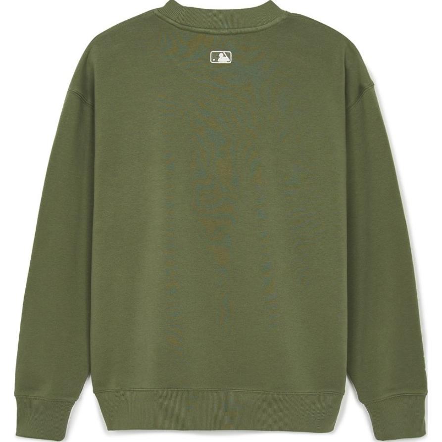 New MLB Boston Red Sox Sweatshirt Unisex Khaki 3AMTN1044-43KAP
