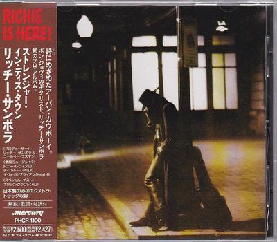 CD RICHIE SAMBORA - Stranger In This Town PHCR1100 Mercury 1991 Japan Rock Used