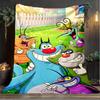 1PC Cockroaches Blanket Flannel Throw for Sofa, Indoor, Camping, Living Room, Office, Chair, And Bed Soft Birthday Christmas Gift
