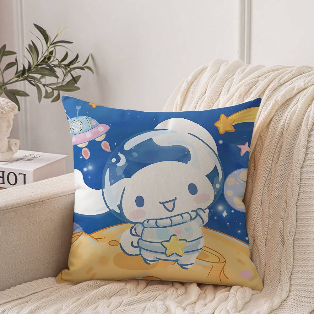 Süßer C-Cinnamoroll Kawaii Kissenbezug Heimdekoration Überwurf für Sofa Bett Auto Zimmer Dekoration Geschenkidee