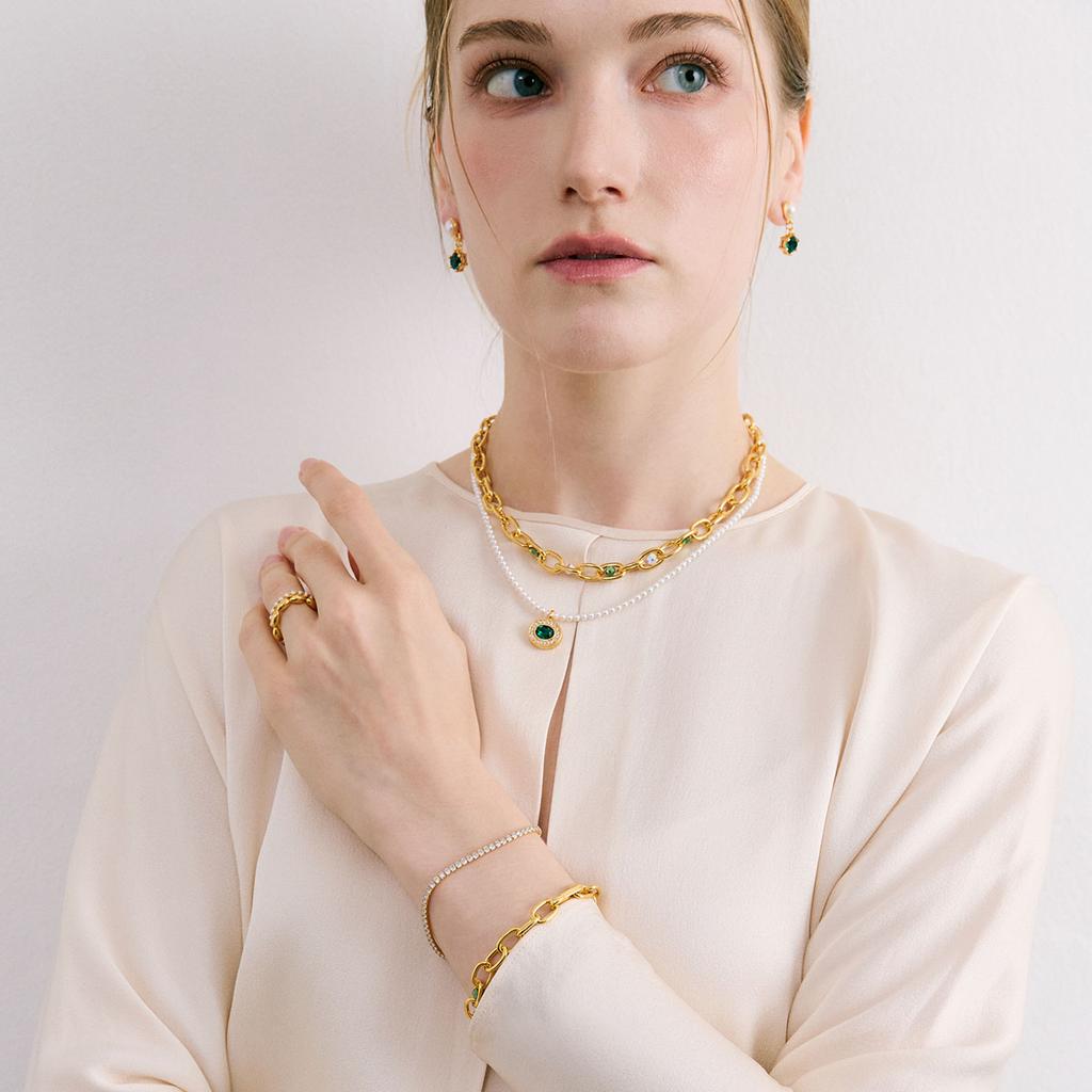 Mezmic Florence Gold Chain Necklace