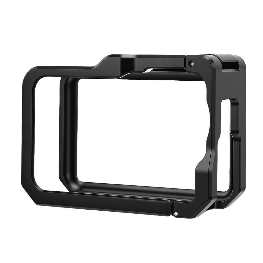 Camera Cage Fit for DJI Action 6 Sports Camera Protective Frame Aluminum Alloy Metal Prevent Drop Portable Case