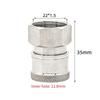 Quick Connector Stainless Steel for Pressure Washer 22 1 5mm High Pressure Washer Accessories Compatible with Hoses