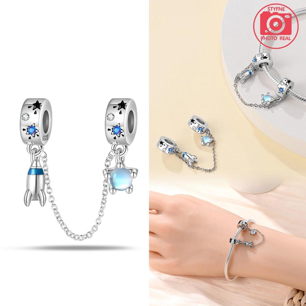 Charms Plata Fantasy Cat S Paw Cute Safety Chain Copper Colors For Charms Copper Colors Original Bracelet For Jewelry Making