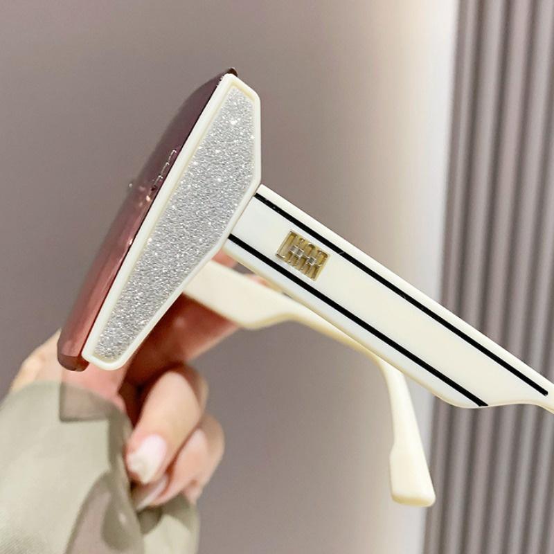 Women Fashion Rimless Beach Gradient Sunglasses UV400 Protection Retro Style Eyewear for Ladies