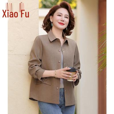 Middle-Aged Women's Stylish Spring Jacket